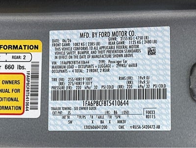 2026 Ford Mustang GT Premium Fastback