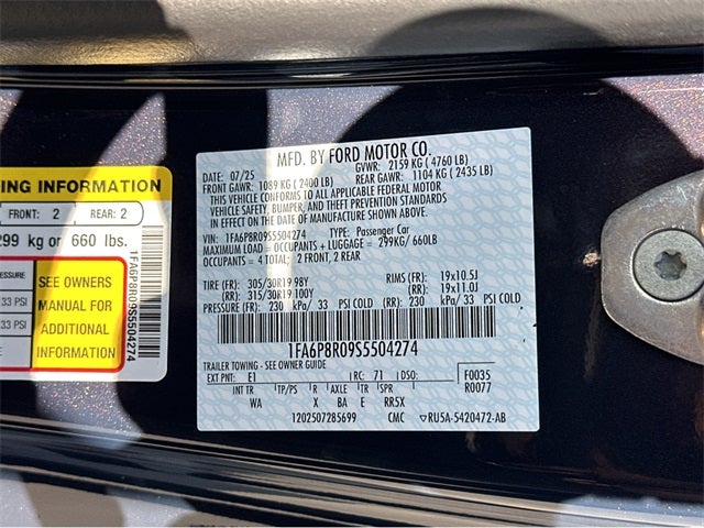 2025 Ford Mustang Dark Horse™ Premium