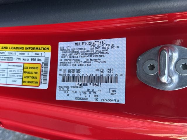 2026 Ford Mustang EcoBoost® Fastback