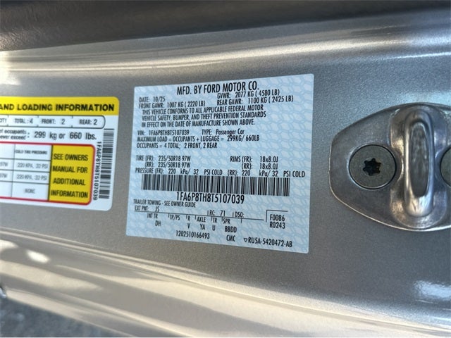 2026 Ford Mustang EcoBoost® Fastback