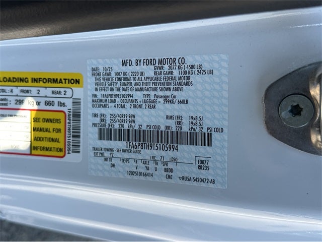 2026 Ford Mustang EcoBoost® Fastback