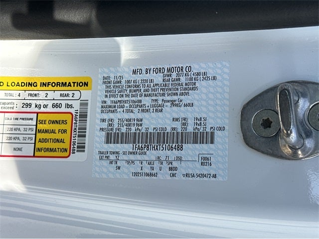 2026 Ford Mustang EcoBoost® Premium Fastback