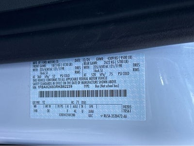 2024 Ford Transit-350 XLT