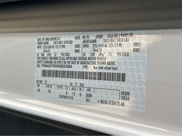 2025 Ford Transit-350 Passenger Van XL