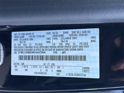 2024 Ford Escape Hybrid ST-Line