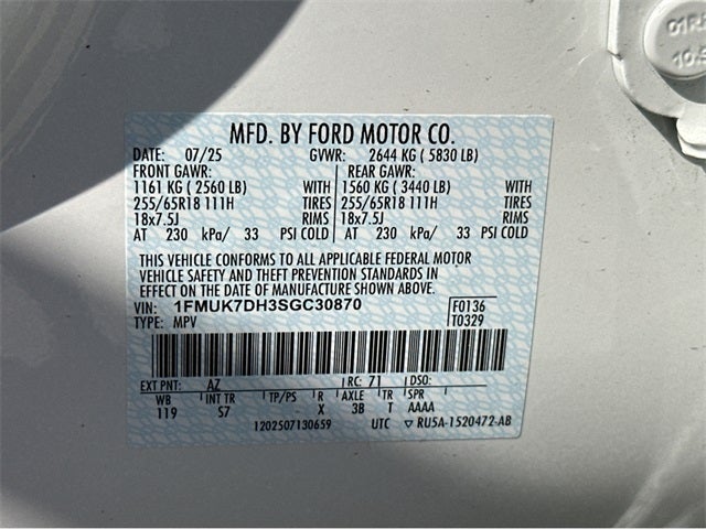 2025 Ford Explorer Active