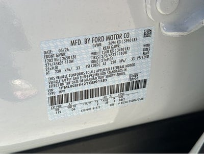 2026 Ford Explorer Platinum™