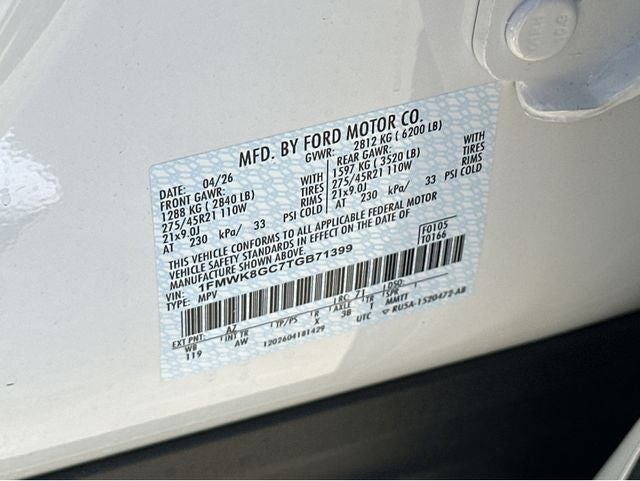 2026 Ford Explorer ST