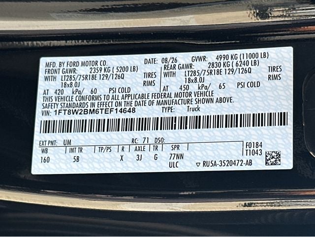2026 Ford F-250SD F-250® Lariat®