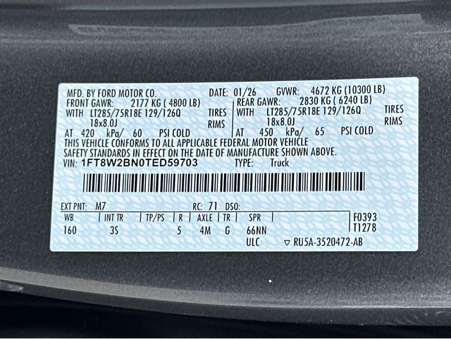 2026 Ford F-250SD F-250® XLT