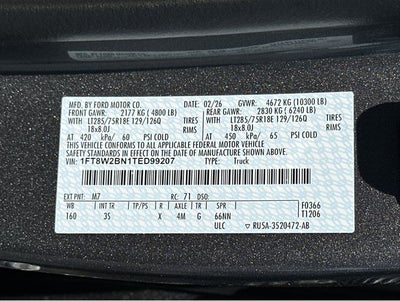 2026 Ford F-250SD F-250® XLT