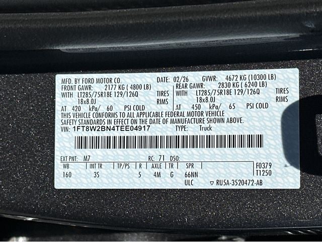 2026 Ford F-250SD F-250® XLT