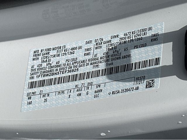 2026 Ford F-250SD F-250® XLT