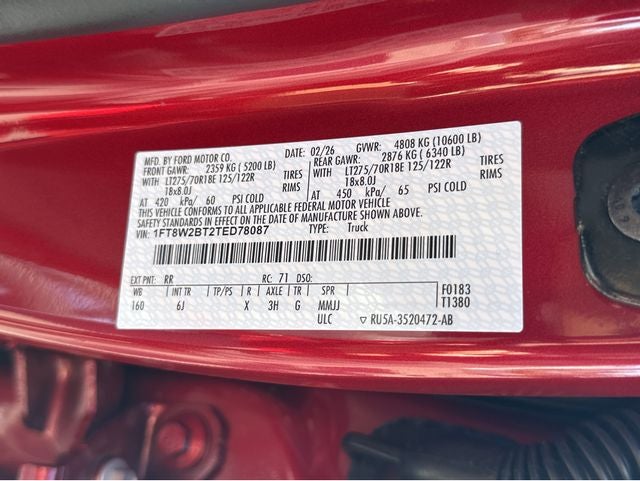 2026 Ford F-250SD F-250® Lariat®