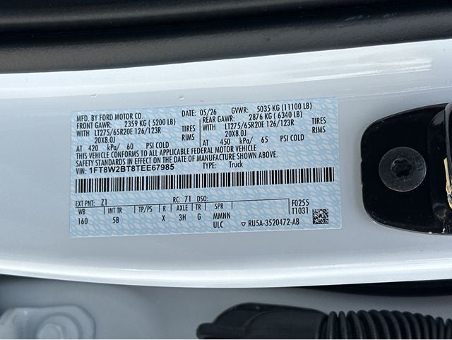 2026 Ford F-250SD F-250® Lariat®