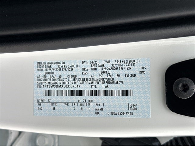 2025 Ford F-350SD F-350® Lariat®