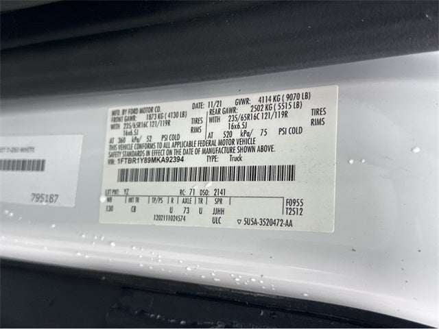 2021 Ford Transit-250 Base