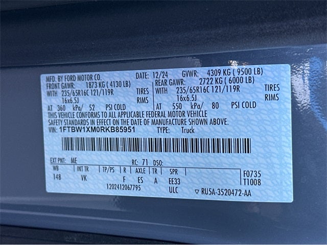 2024 Ford E-Transit-350 Base