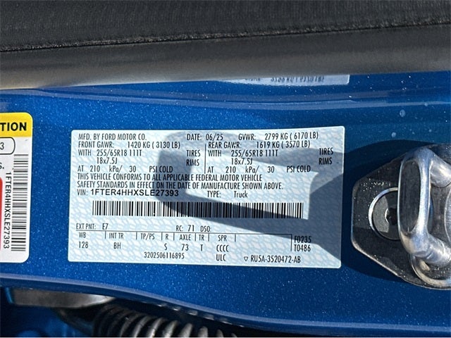 2025 Ford Ranger XLT