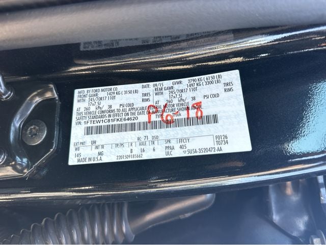 2015 Ford F-150 XLT