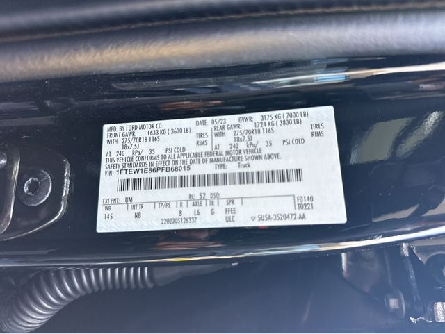 2023 Ford F-150 Tremor