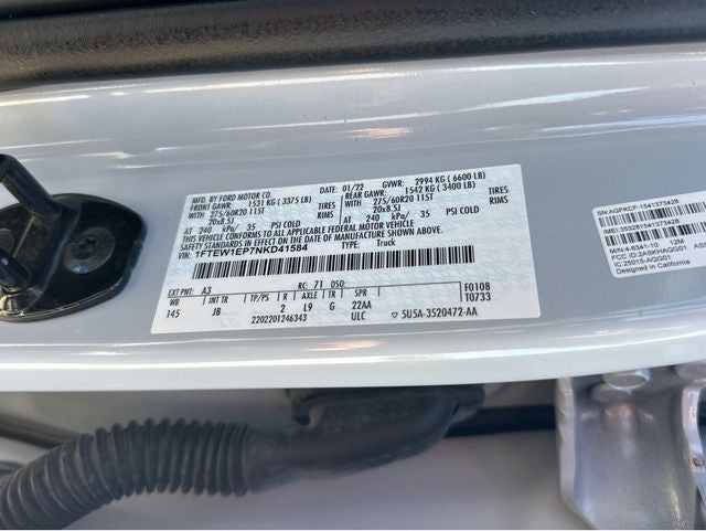 2022 Ford F-150 XL