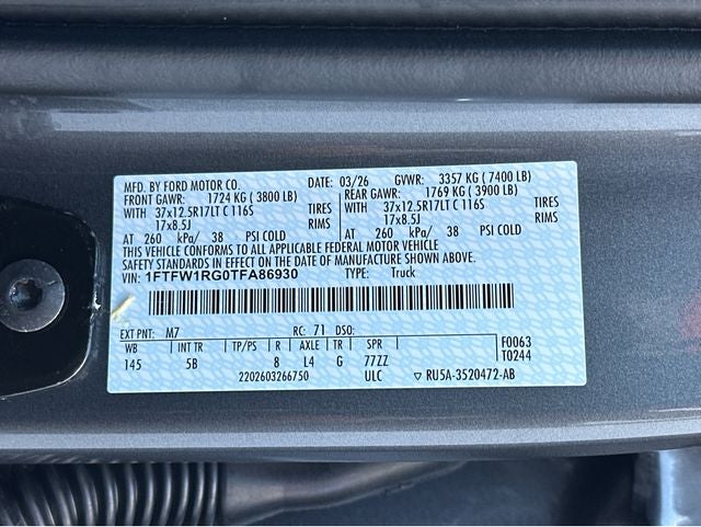 2026 Ford F-150 Raptor®