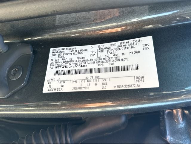 2018 Ford F-150 Raptor