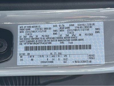 2026 Ford F-150 Raptor®