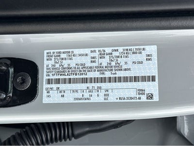 2026 Ford F-150 Tremor®