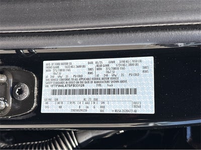 2025 Ford F-150 Tremor®