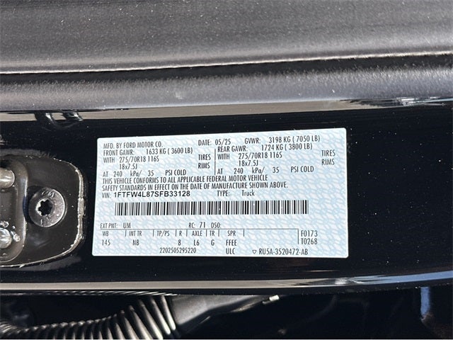 2025 Ford F-150 Tremor®