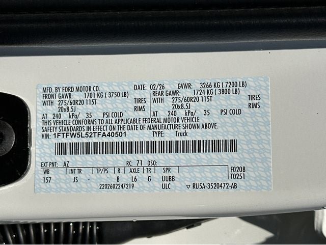 2026 Ford F-150 Lariat®