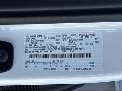 2026 Ford F-150 Lariat®