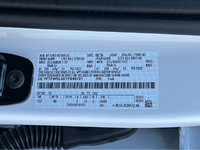 2026 Ford F-150 Lariat®