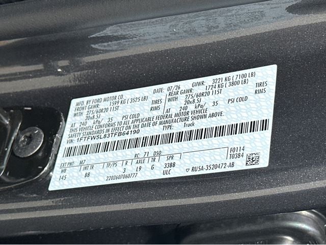 2026 Ford F-150 Lariat®