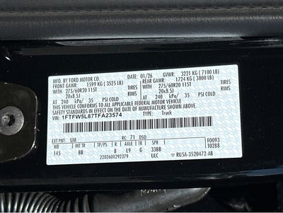 2026 Ford F-150 Lariat®