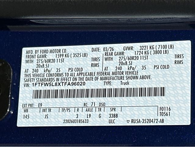 2026 Ford F-150 Lariat®