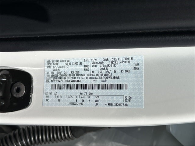 2025 Ford F-150 Platinum®