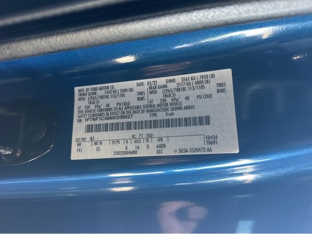 2022 Ford F-150 XL