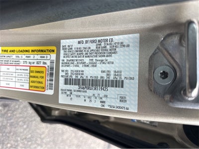 2018 Ford Fusion Hybrid Titanium