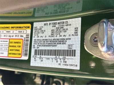 2025 Ford Bronco Sport Big Bend®