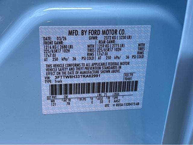 2026 Ford Maverick XLT