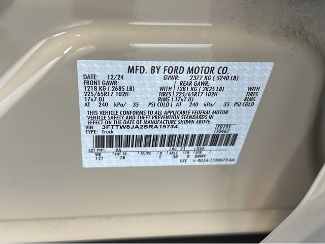 2025 Ford Maverick XLT