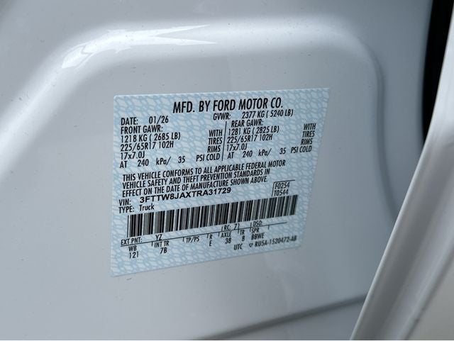 2026 Ford Maverick XLT