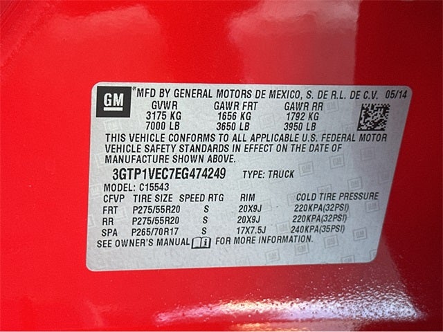 2014 GMC Sierra 1500 SLT