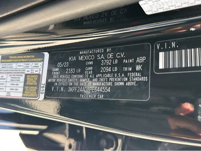 2023 Kia Forte LXS