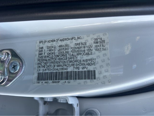 2017 Acura RDX Base