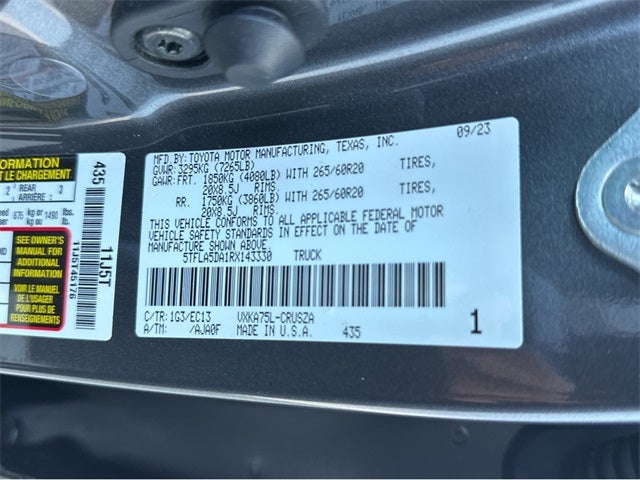 2024 Toyota Tundra SR5