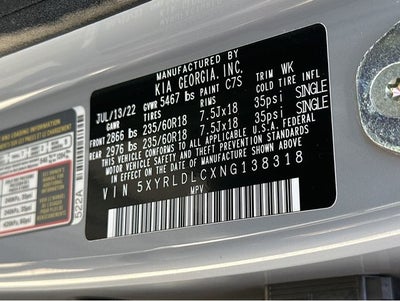 2022 Kia Sorento X-Line S